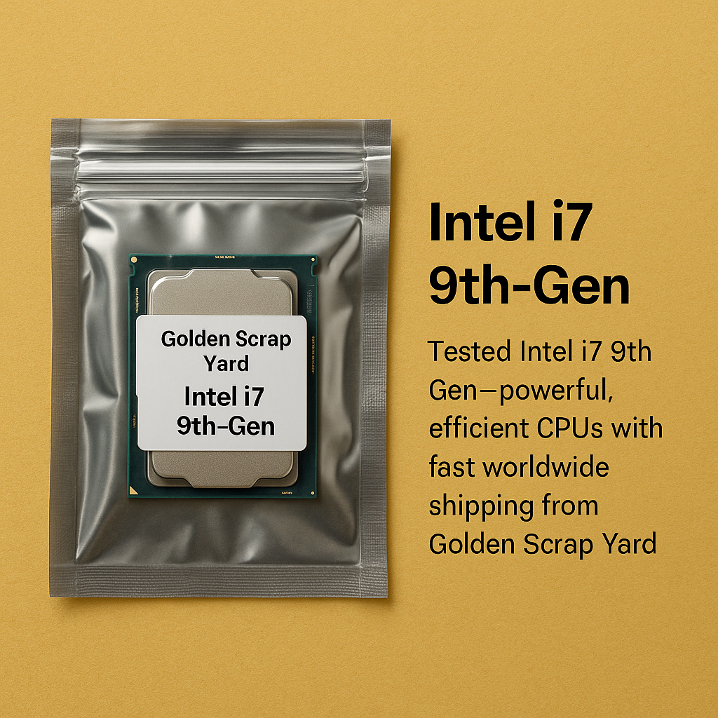 Intel i7 9th-Gen