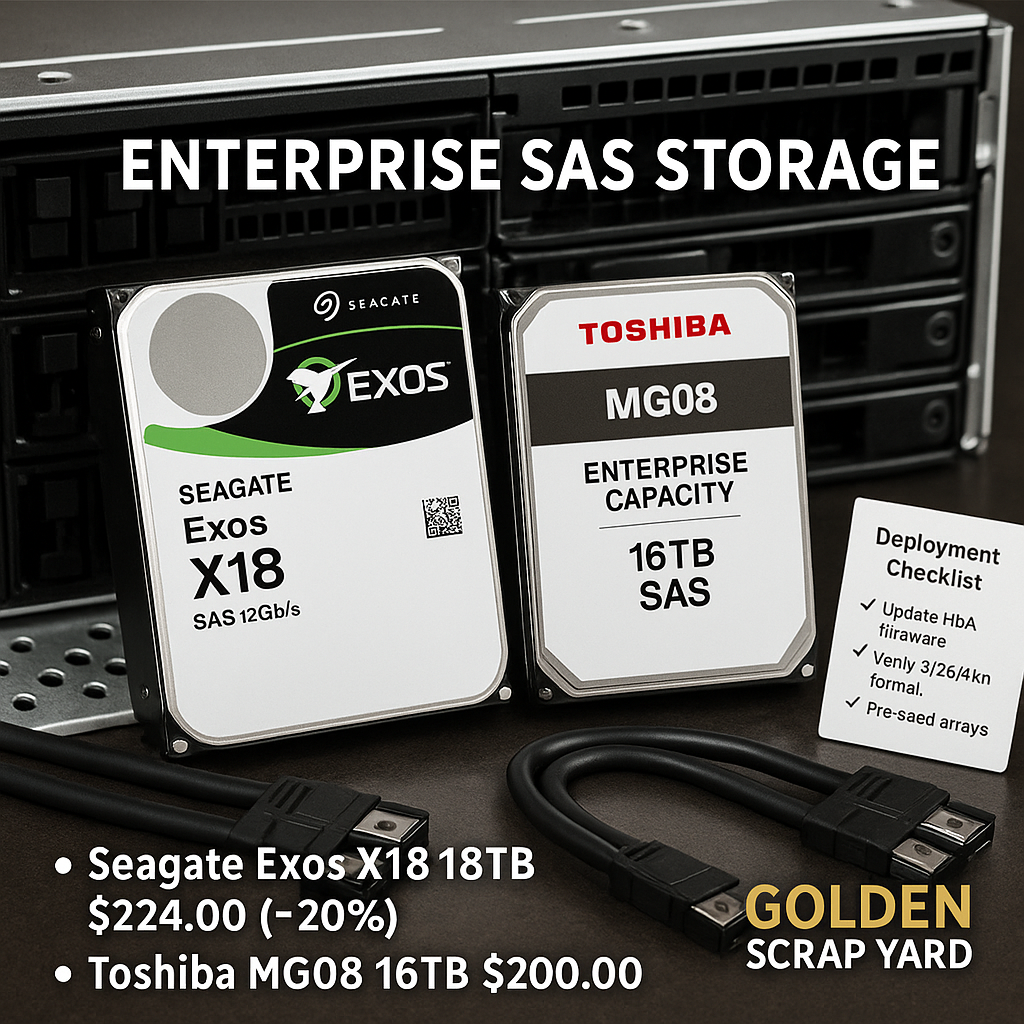 Data-Center SAS Storage