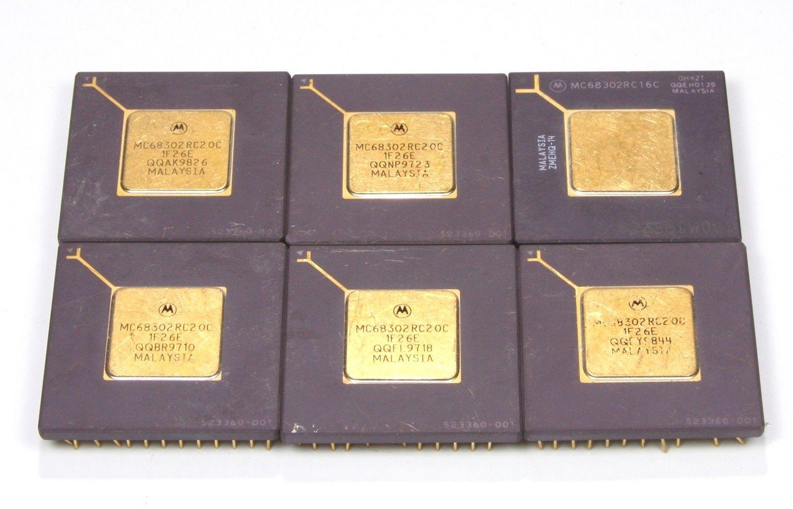 Motorola CPU Scrap Gold